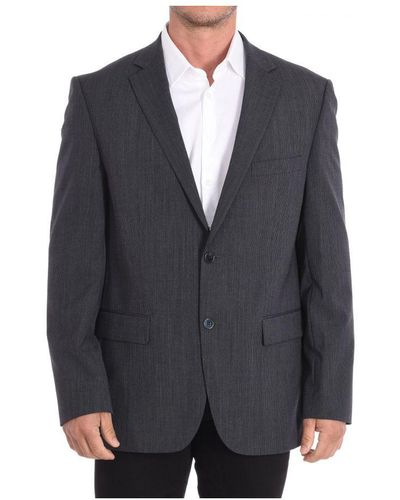 Daniel Hechter Classic Collar Blazer With Lapel 2944-38010 Man - Grey