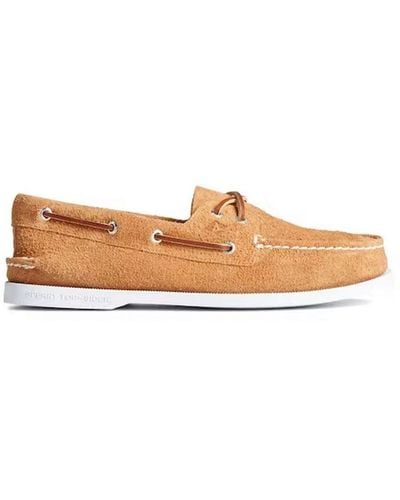Sperry Top-Sider A/o 2-eye Brown Shoes Leather - White