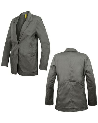 PUMA X Hussein Chalayan Blazer Patch Pocket Jacket Grey 556998 01 P1e Textile