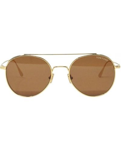 Tom Ford Declan Ft0826 30e Gold Sunglasses - Bruin