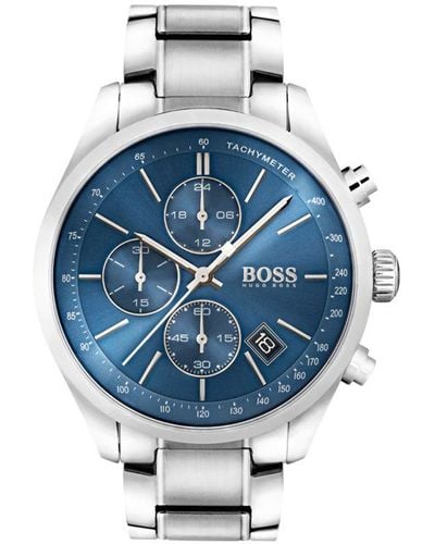 BOSS Grand Prix Chronograph Watch 1513478 - Blue