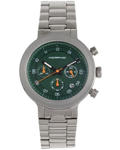 Morphic M78 Series Chronograph Bracelet Watch - Grey