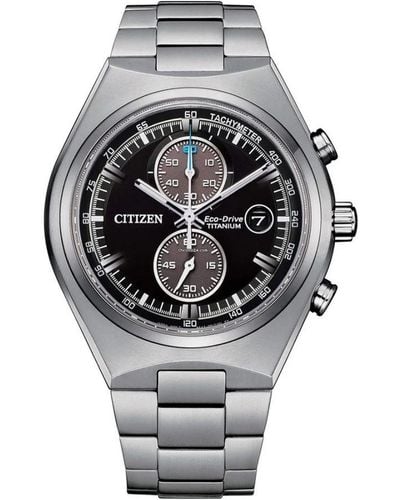 Citizen Silver Watch Ca7090-87e Titanium - Grey