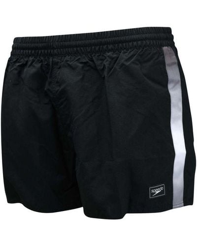 Speedo Retro 13 Inch Water Shorts - Black