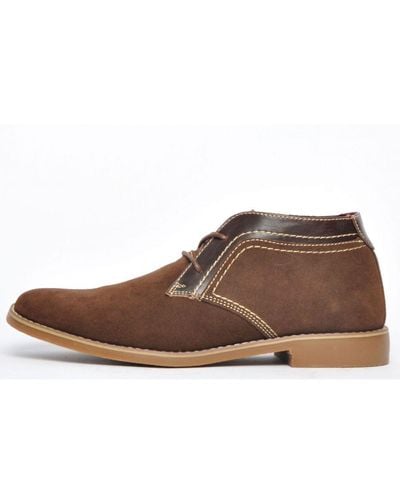 Front Russell Suede - Brown