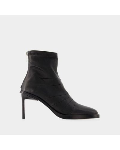 Ann Demeulemeester Hedy Ankle Boots - Black