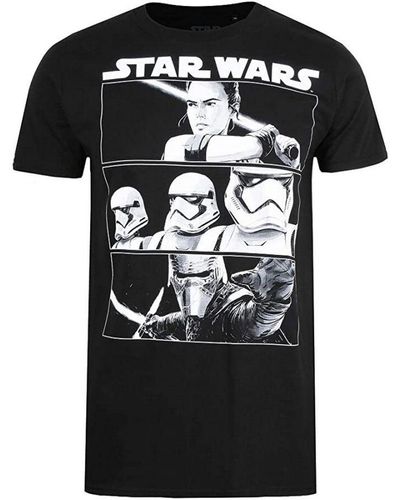 Star Wars 3 Panel T-shirt - Black