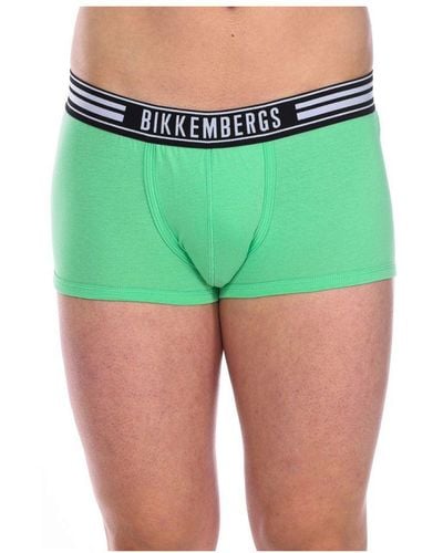 Bikkembergs Pak 2 Boxershorts Fashion Stripes - Groen