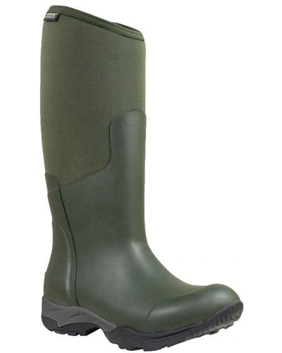 Bogs Essential Rubber Wellington Wellie Boots - Green