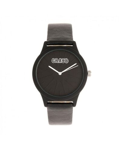 Crayo Splat Unisex Horloge - Zwart
