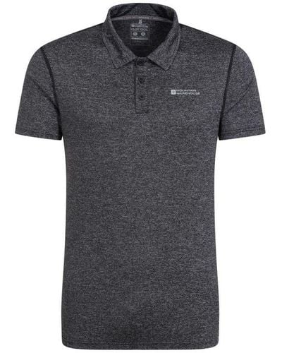 Mountain Warehouse Agra Stripe Polo Shirt () - Black