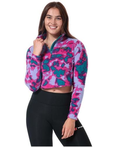 Berghaus Prism Korte Fleece Voor , Roze - Paars