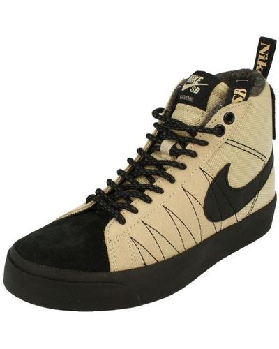 Nike Sb Zoom Blazer Mid Prm Trainers - Brown