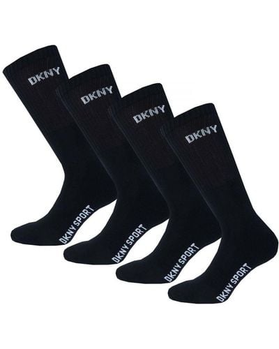 DKNY Radde 3 Pack Sport Socks - Black