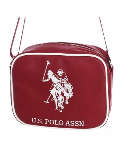 U.S. POLO ASSN. Beum66022mvp Crossbody Bag - Red