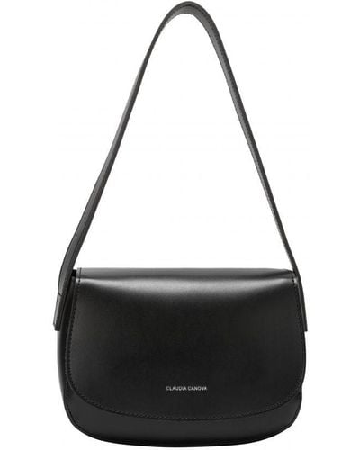Claudia Canova Astrid Single Strap Shoulder Bag - Black