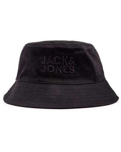 Jack & Jones Freddy Bucket Hat Cotton - Black