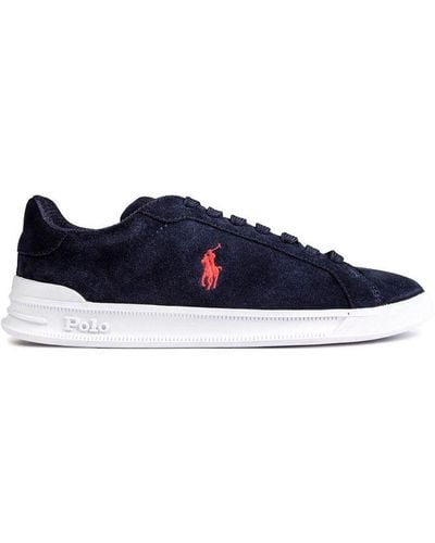 Ralph Lauren Polo Heritage-sneakers - Blauw