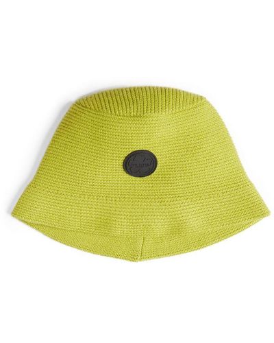 Ted Baker Dolis Knitted Bucket Hat, Lime - Yellow