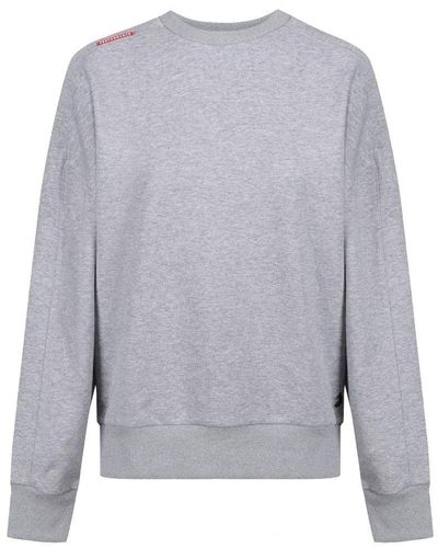 Luke 1977 Raise Workout Oversized Sweatshirt - Grey