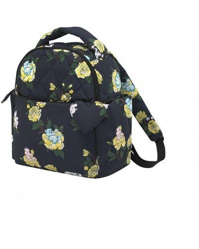 Cath Kidston Iconic Care Bear Recycled Rose Heart Backpack - Blue