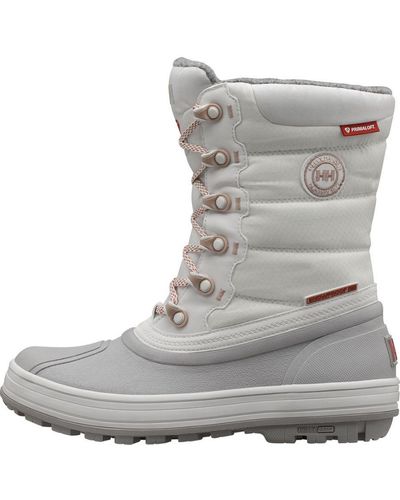 Helly Hansen Tundra Waterproofcold Weather Snow Boots Leather - Grey