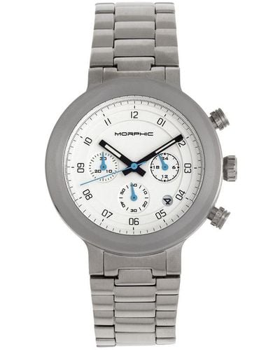 Morphic M78 Series Chronograph Bracelet Watch Stainless Steel - Grey