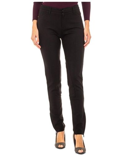 La Martina Ottoman Elastic Trousers Type leggings Lwt003 Woman Viscose - Black