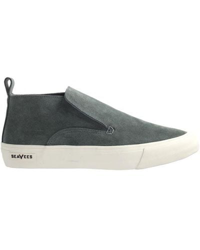 Seavees Huntington Middle Greyboard Suede Grey Shoes Leather