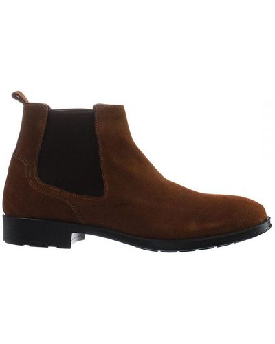 Boris Becker Camel Boots Leather - Brown