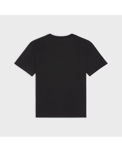 Celine Celine Loose T-Shirt With Gradient Print - Black