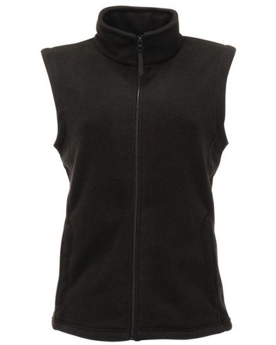 Regatta Ladies Micro Fleece Bodywarmer / Gilet - Black