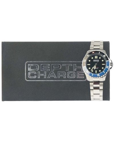 DEPTH CHARGE Accessories 41Mm Automatic Watch - Grey