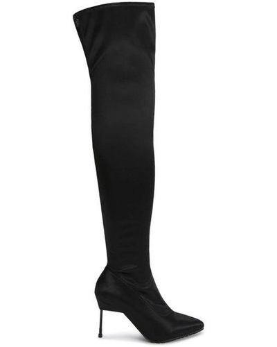Kurt Geiger Barbican Otk Drench Boots Fabric - Black