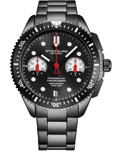 Stuhrling chronograph outlet