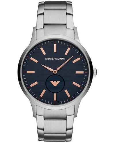 Armani Ar11137 Watch Stainless Steel - Blue
