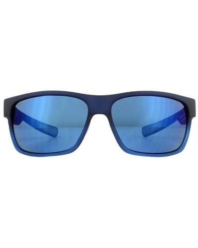 Costa Del Mar Sunglasses Half Moon Hfm 181 Ogp And Shiny Tortoise Mirror Plastic - Blue
