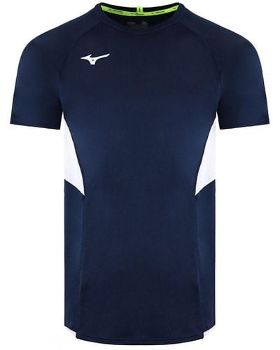 Mizuno Team Authentic Navy T-shirt - Blue