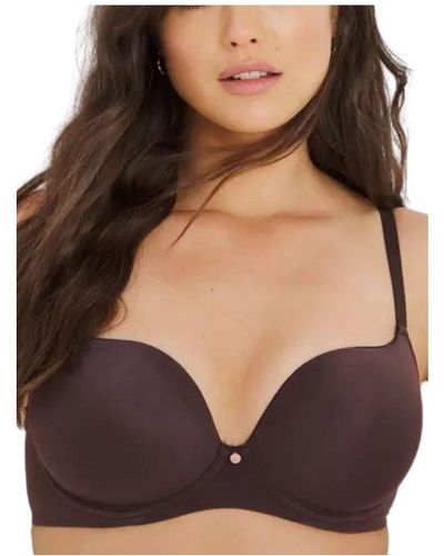 Figleaves Smoothing Sweetheart Full Cup Bra - Purple