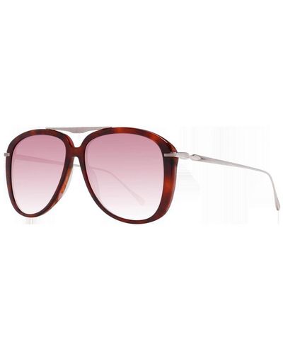 Scotch & Soda Aviator Sunglasses With Gradient Lenses - Brown
