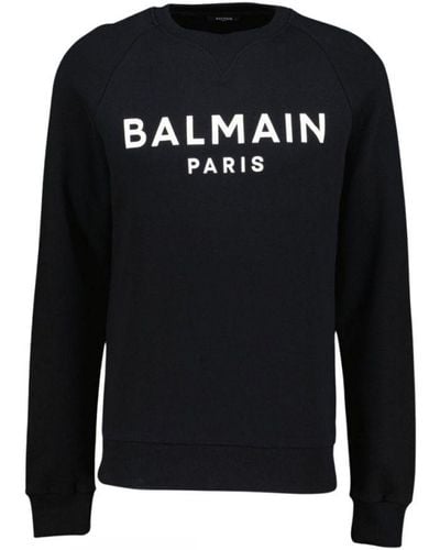 Balmain Paris Classic Logo Sweatshirt - Black