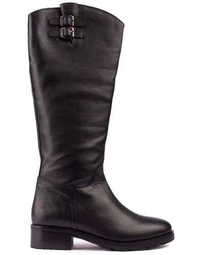 Sole Gabby Knee High Boots - Black
