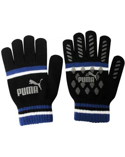 PUMA Cat Magic Big Logo Winter Gloves 041678 01 Textile - Black