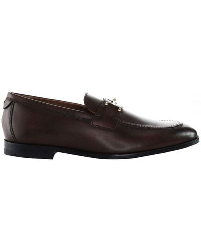 Ted Baker Romulos Snaffle Brown Loafers Shoes - Black