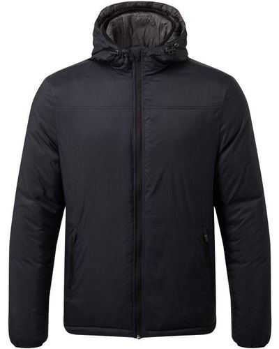 Asquith & Fox Padded Wind Jacket (/Charcoal) - Blue