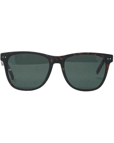 Tommy Hilfiger Th1712 0086 Qt Havana Sunglasses - Green