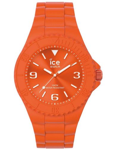 Ice-watch Ice Watch Ice Generation - Flashy Orange 's 019162 Silicone