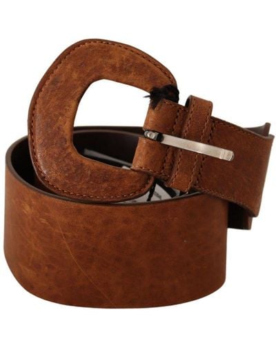 CoSTUME NATIONAL Cnc Fashion Belt Leather - Brown
