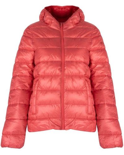 Champion Jas Down Jacket Vrouw Roze - Rood