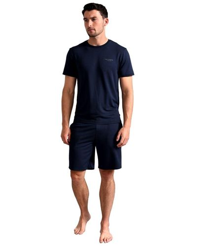 Ted Baker Pyjama Shorts - Blue